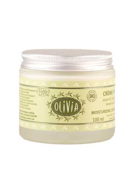 Crema idratante all'olio di oliva e burro di karité biologico certificato
