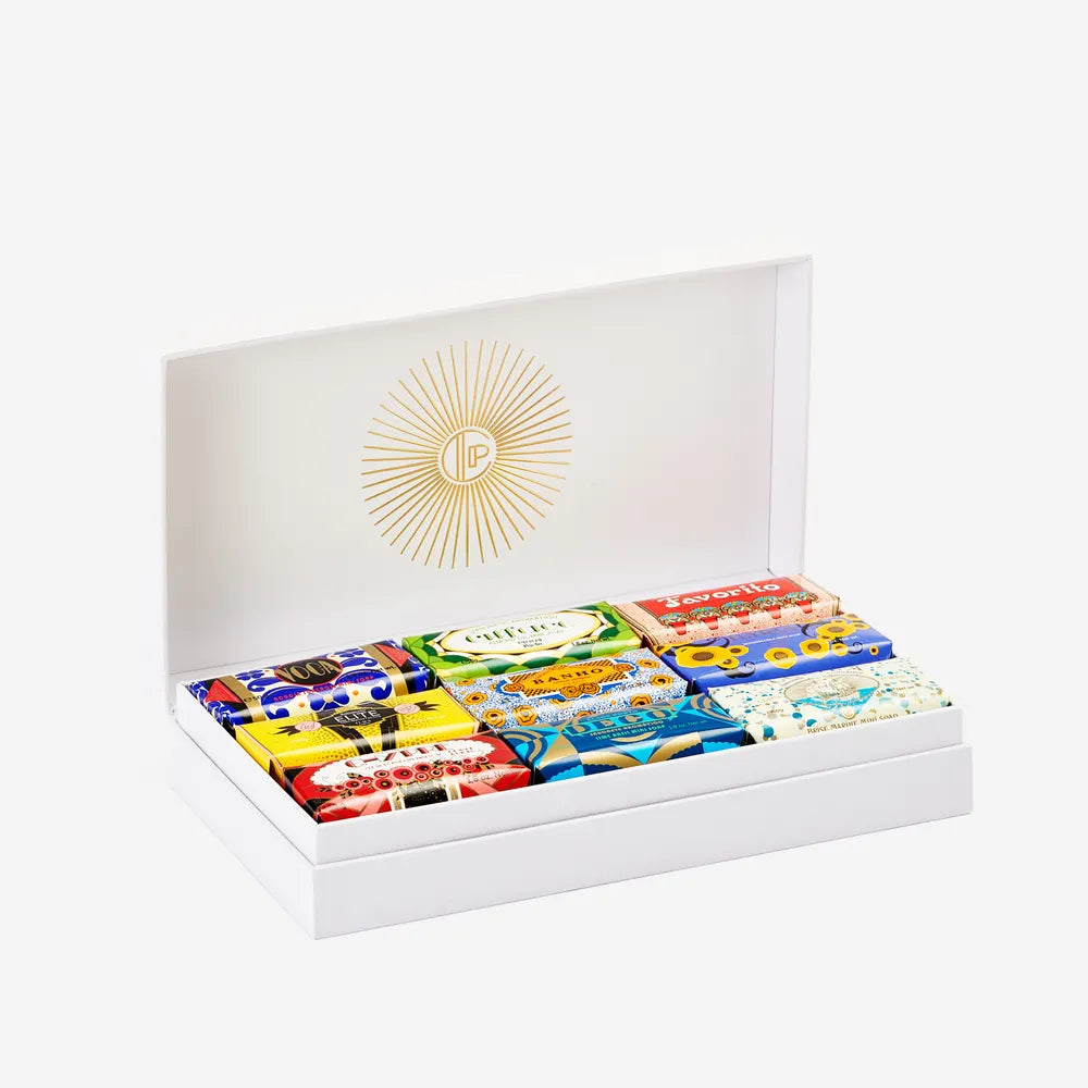 CONFEZIONE REGALO 9 MINI SAPONI