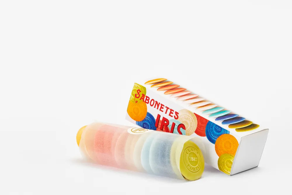 SCATOLA DI SAPONE PER OSPITI IRIS