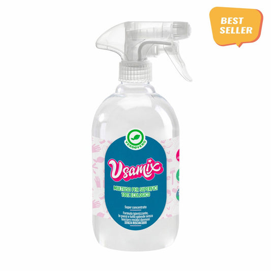 Detersivo ecologico multiuso all’ossigeno attivo USAMIX 500ml