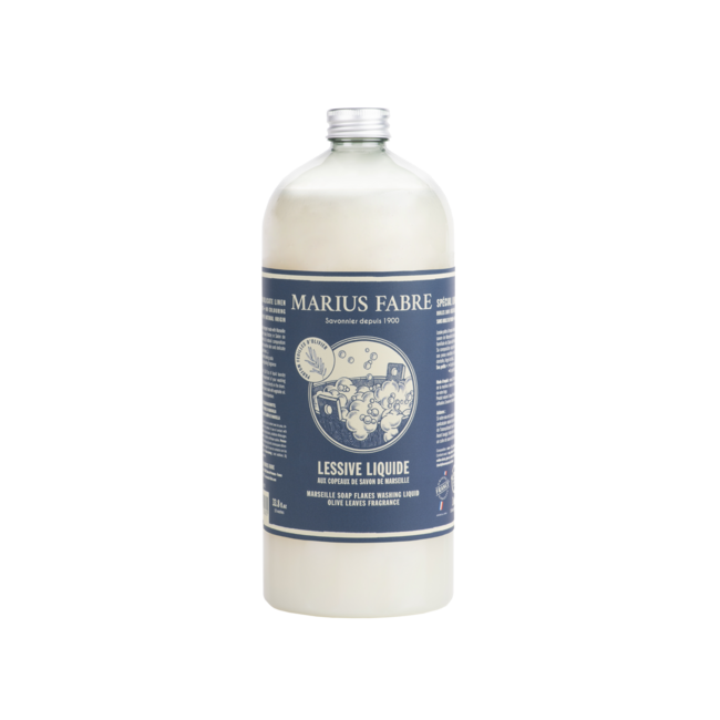 Sapone liquido Marsiglia 1L profumo foglie di ulivo.