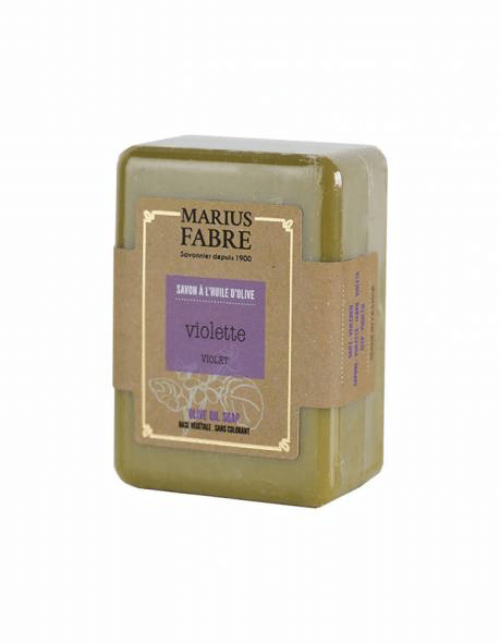 Sapone all'olio d'oliva con violetta