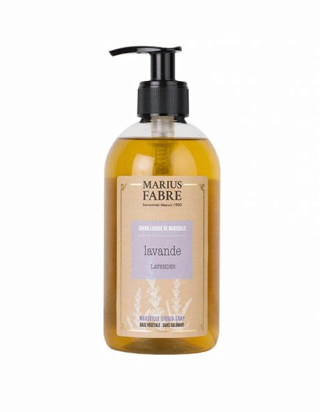 Sapone liquido di Marsiglia, profumato con Lavanda 400ml