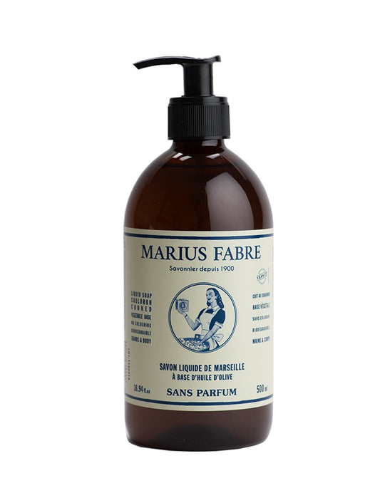Sapone liquido Marsiglia senza profumo 500ml