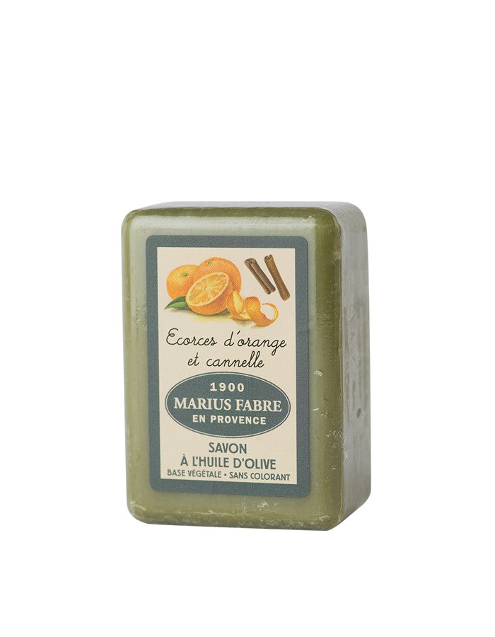 Sapone all'olio d'oliva con Buccia d'arancia e cannella