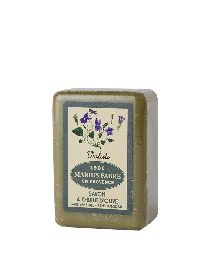 Sapone all'olio d'oliva con violetta