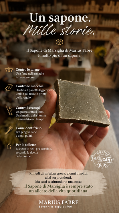 Sapone di Marsiglia a pezzo