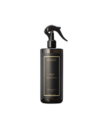Spray per tessuti ambra e legno di sandalo 500ml