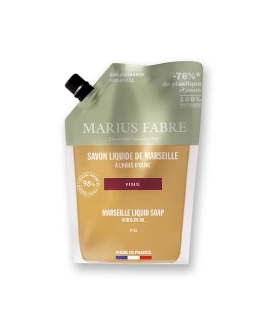 Sapone liquido di Marsiglia, fico, Eco-ricarica 1L
