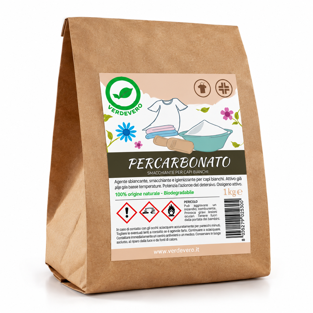 Percarbonato Sbiancante 1Kg