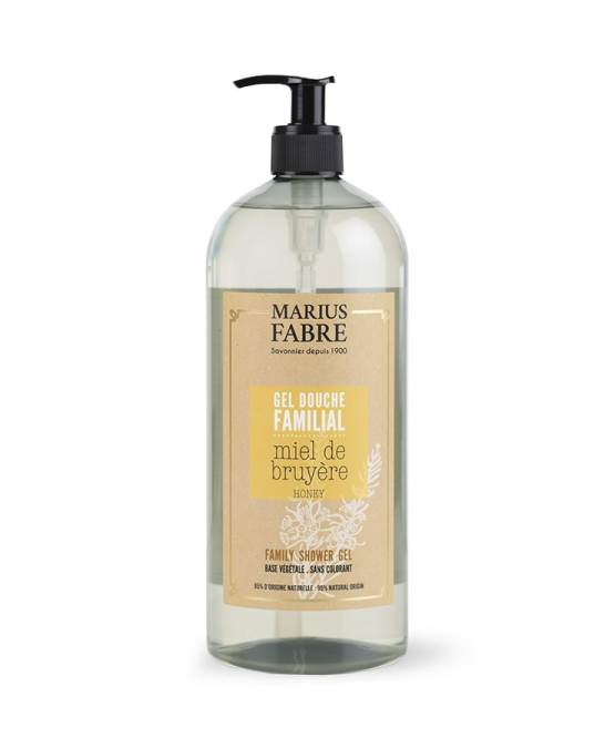 Gel doccia uso famiglia al miele di erica, 1L