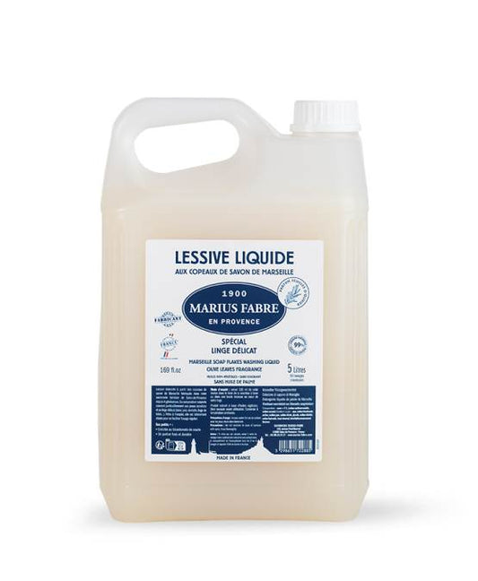 Detersivo per bucato con scaglie di Sapone di Marsiglia 5L – Foglie d’Olivo –