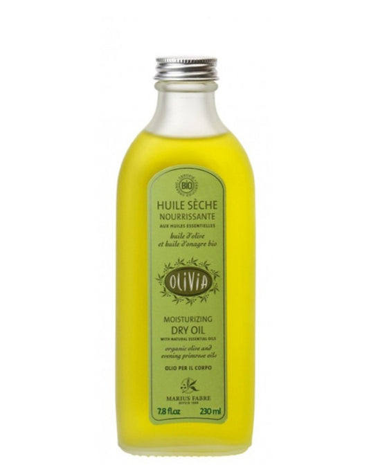 Olio secco con olio d'oliva e olio di enotera, biologico certificato 230 ml