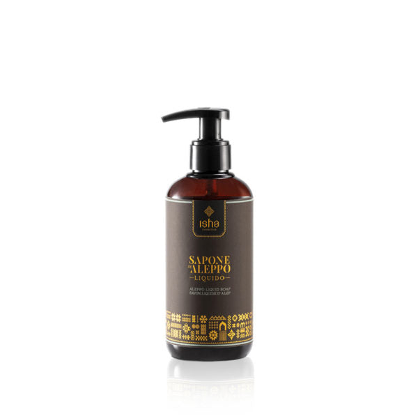 Sapone di Aleppo Liquido con olio di oliva e olio di alloro Sapone di Sapone di Aleppo Liquido con olio di oliva e olio di alloro Sapone di